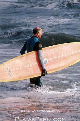 Old Peruvian Surfer