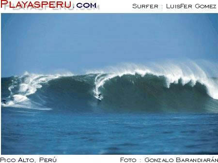 Pico Alto Wave Lima Peru