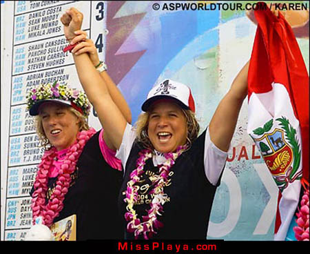 surfer Hal Karen and Sofi